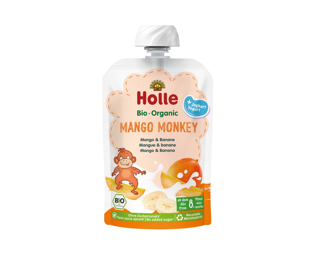 Organic Mango Monkey Yogurt 100g