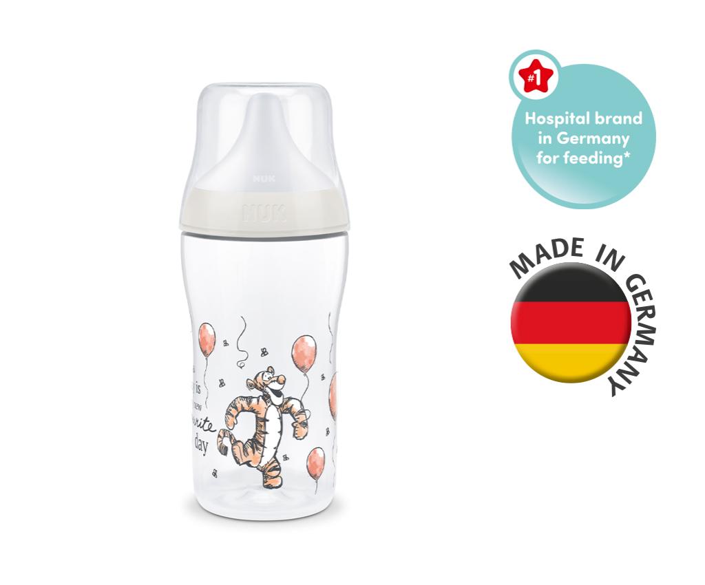 Perfect Match超柔母感迪士尼跳跳虎260mL PP奶瓶連中碼矽膠奶嘴