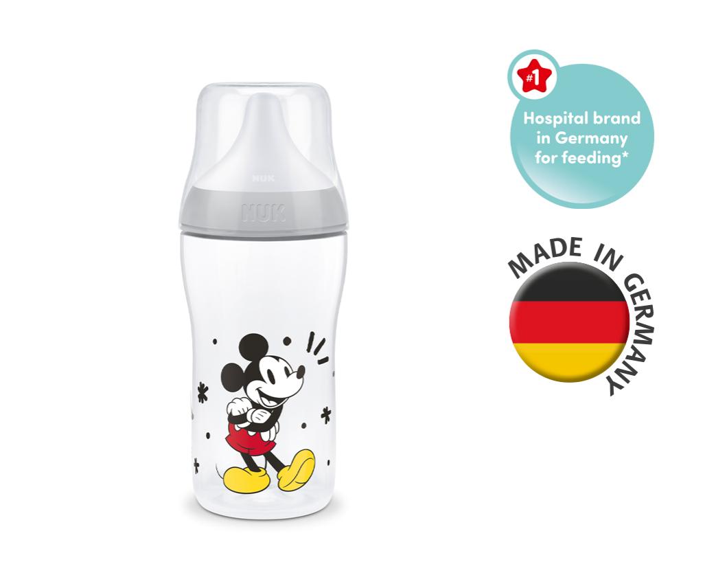 Perfect Match超柔母感迪士尼米奇260mL PP奶瓶連中碼矽膠奶嘴