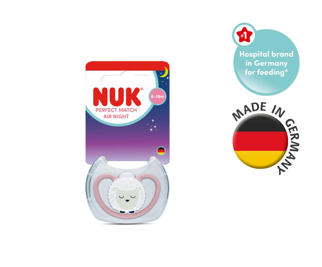 NUK PM PACI SI2 AIR NGT CL3 SHEEP 1/BOX