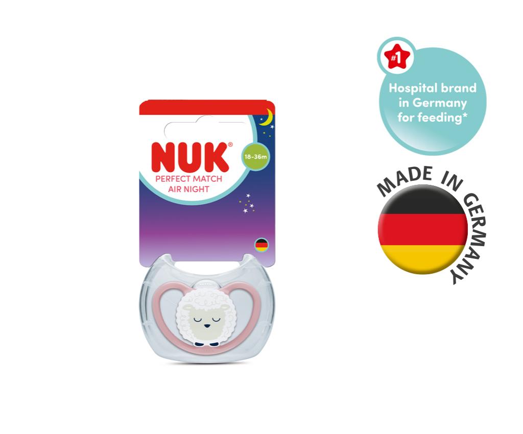 NUK PM PACI SI3 AIR NGT CL3 SHEEP 1/BOX