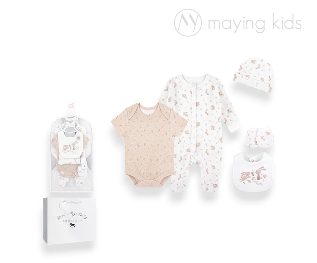 Bunny Friends 5-in-1 Mesh Bag Gift Set (with Paper Bag)