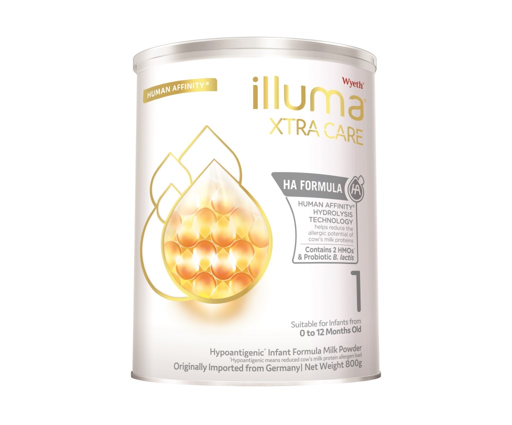 ILLUMA®親和人體®低敏配方 1號嬰兒配方奶粉 800克