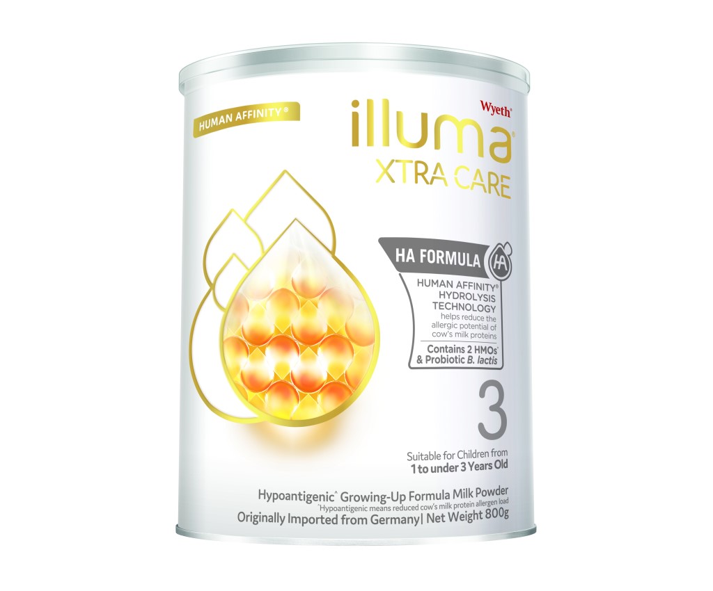 ILLUMA®親和人體®低敏配方 3號幼兒成長配方奶粉 800克