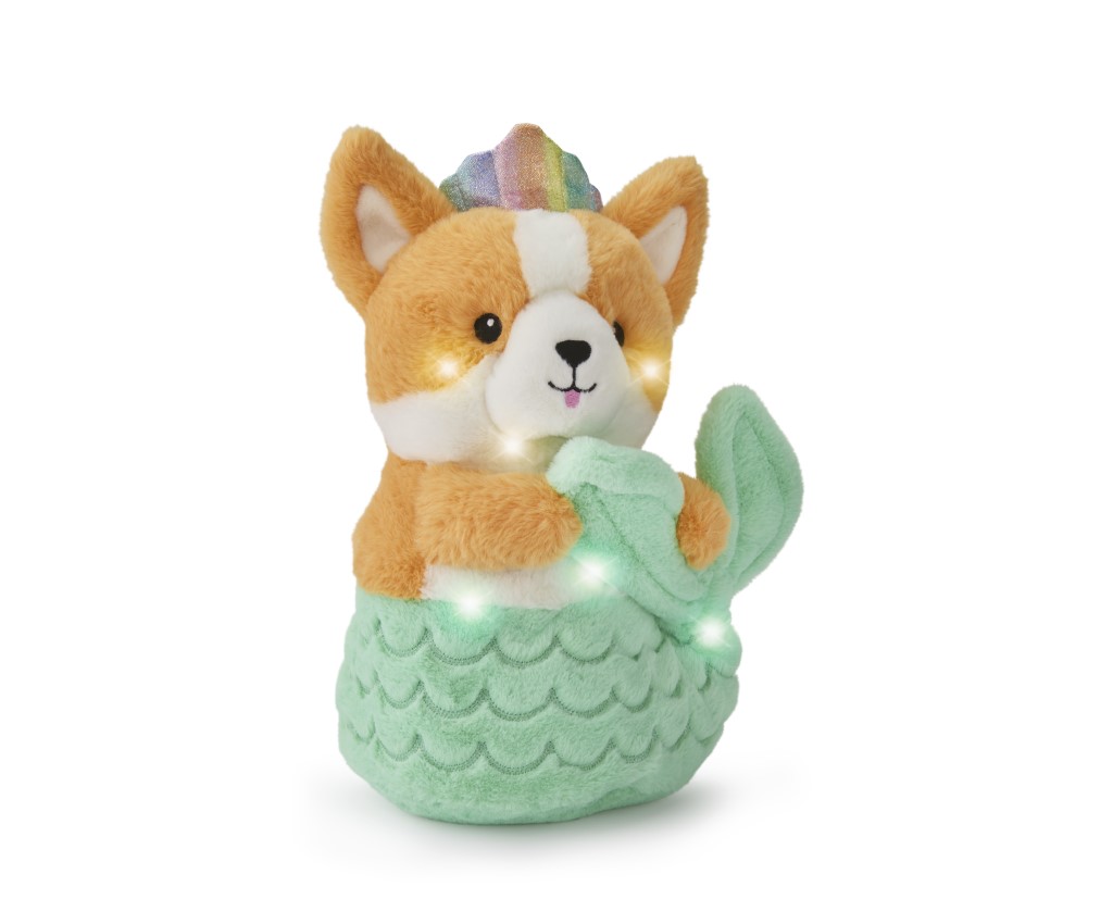 Toy Plush LEDwith Sound Magical Corgi 12 inch