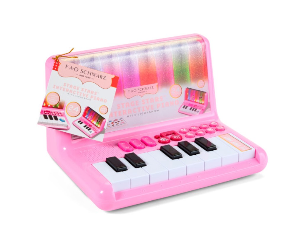 Toy Interactive Piano with Lightshow