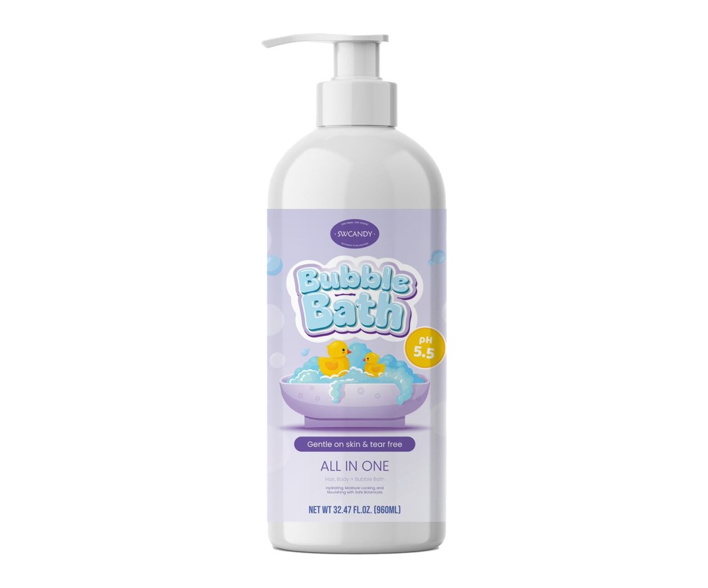 三合一泡泡沐浴露960ml（無香型）
