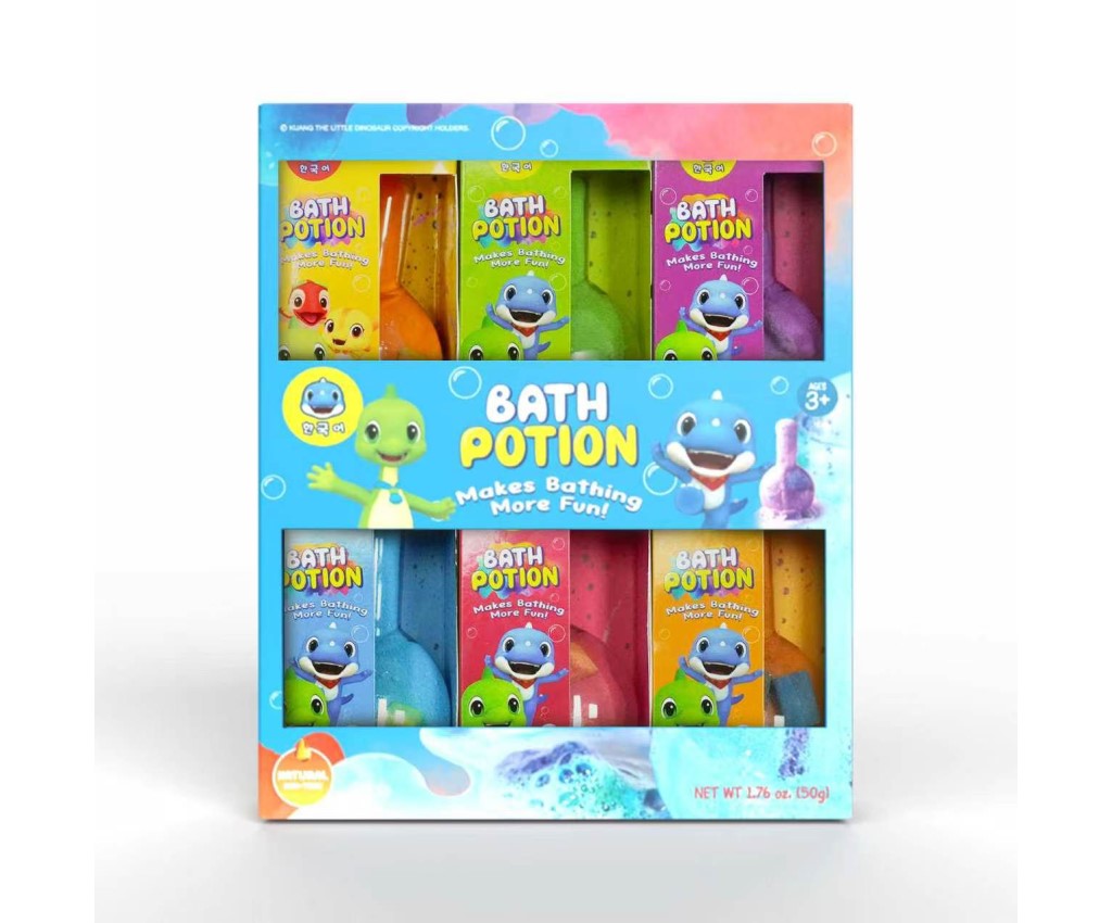 Kids Bath Bomb Potions (set of 6)