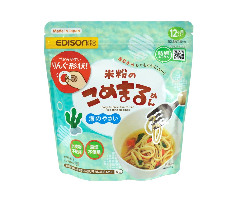 圈圈烏冬(昆布) 100g (12M+)