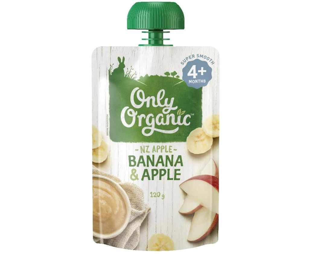 Organic Banana &amp; Apple