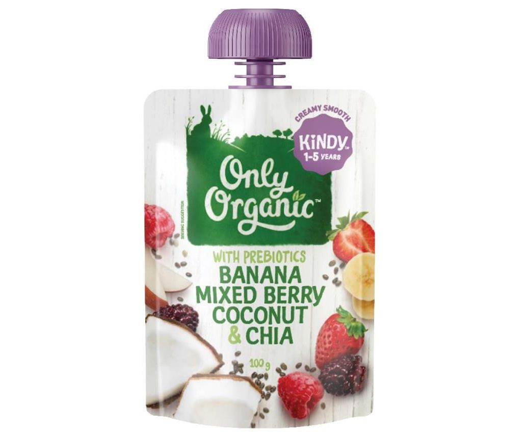 Organic Banana Mixed Berry Coconut &amp; Chia