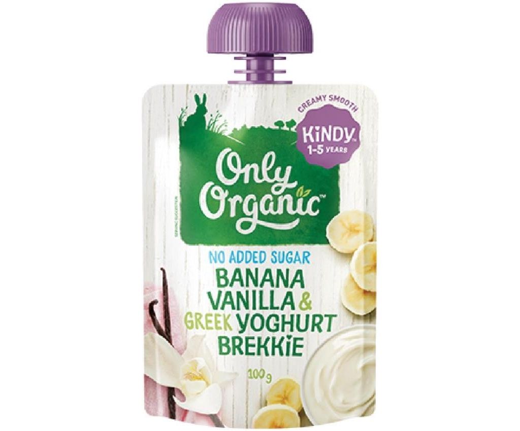 Organic Banana Vanilla &amp; Greek Yoghurt Brekkie