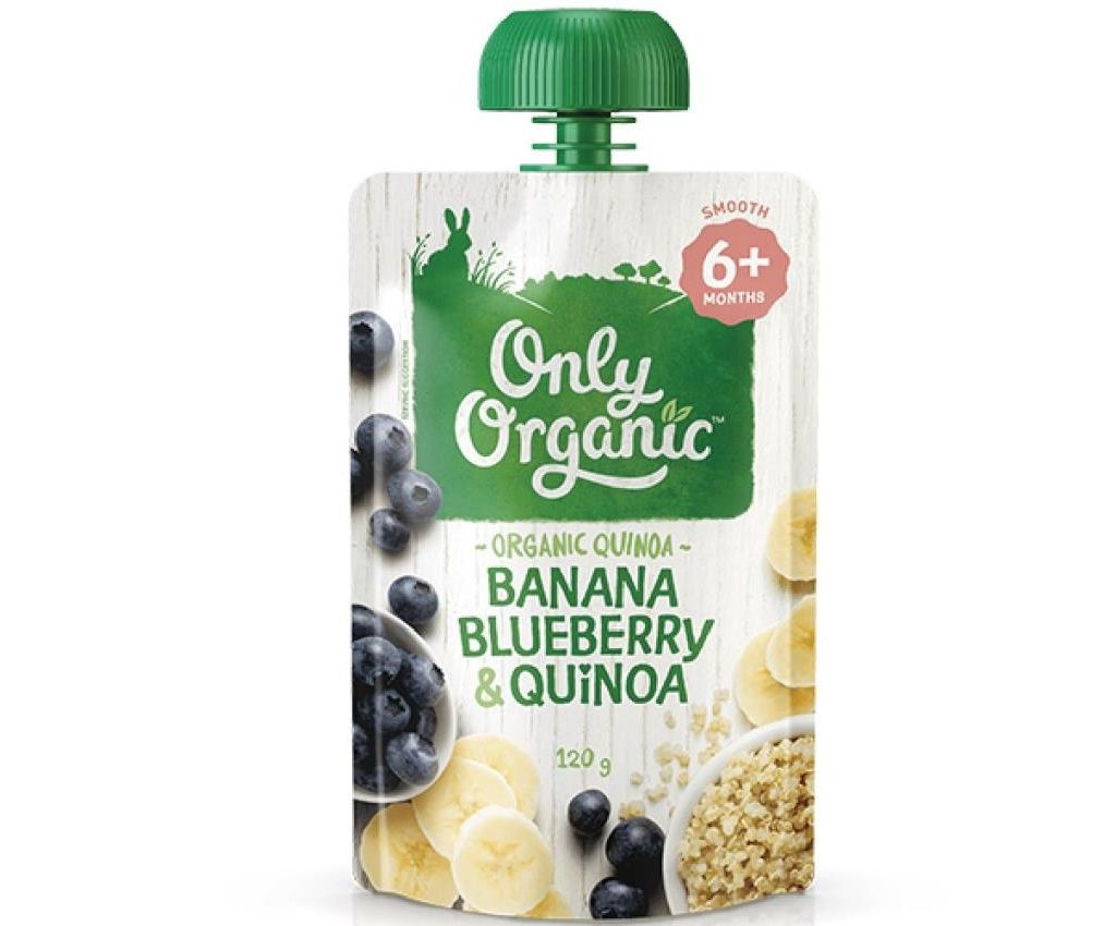 Organic Banana Blueberry &amp; Quinoa
