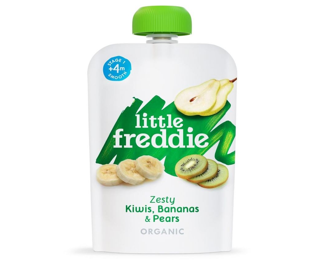 Organic Zesty Kiwis, Bananas and Pears