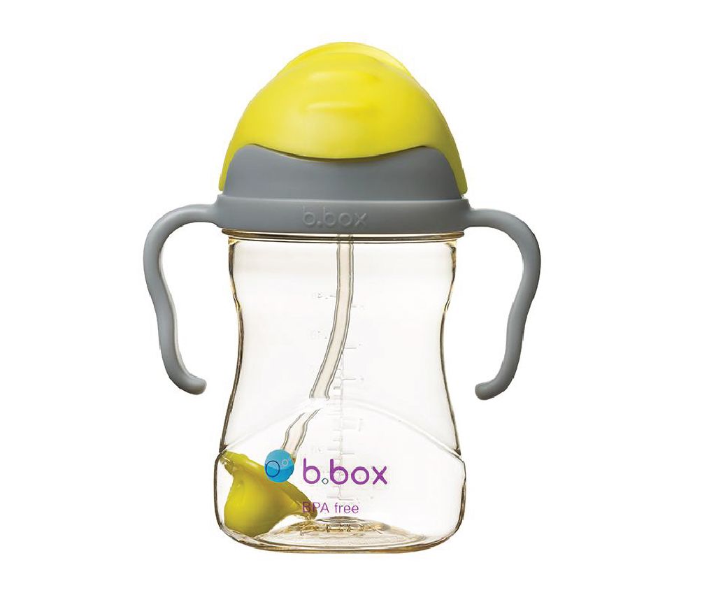 New Sippy Cup - PPSU (Yellow Grey)