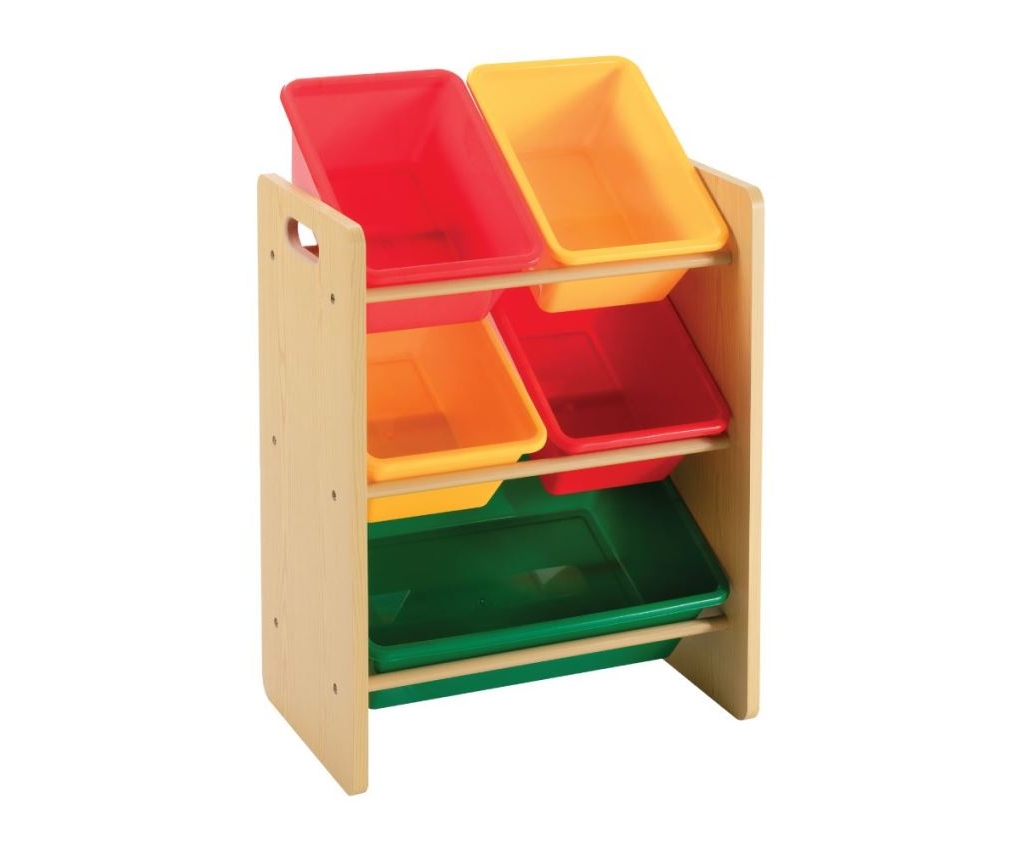 Delsun 5 Toy Storage Organizer - Rainbow