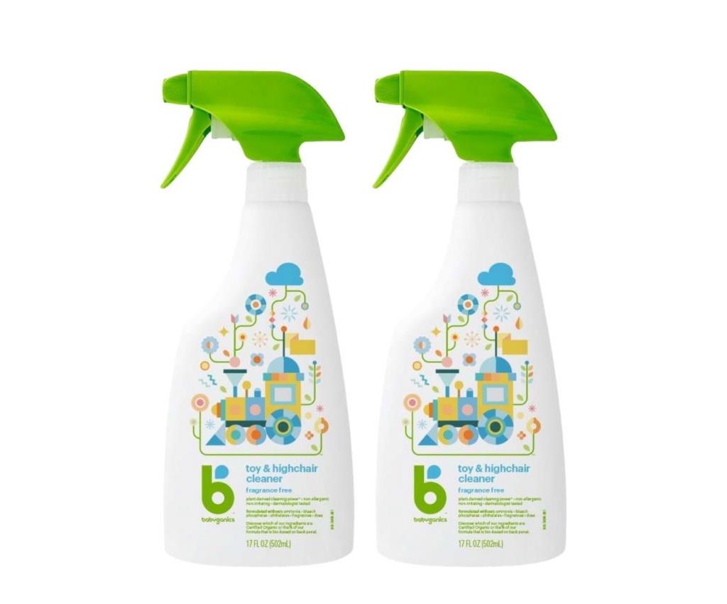 Toy &amp; Highchair Cleanser Value Set 502ml x 2 - Fragrance Free