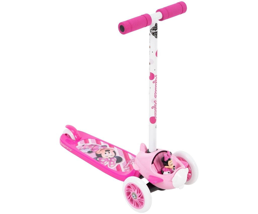 Disney Minnie Tilt-N-Turn Preschool Quick Connect scooter - 28731