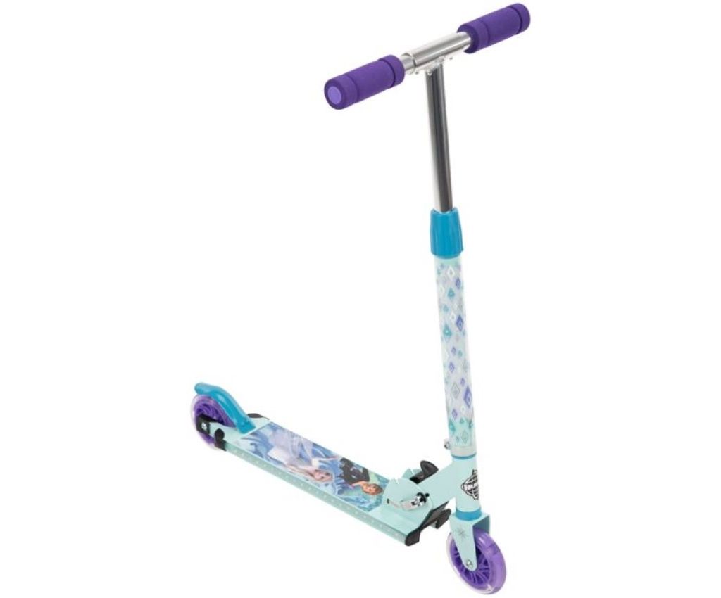 迪士尼魔雪奇緣閃爍快裝兒童滑板車  - 58070