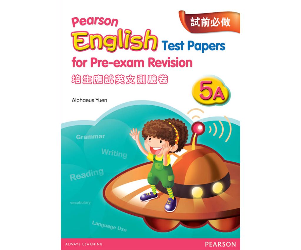PEARSON ENG TEST PAPERS FOR PRE-EXAM REV 5A