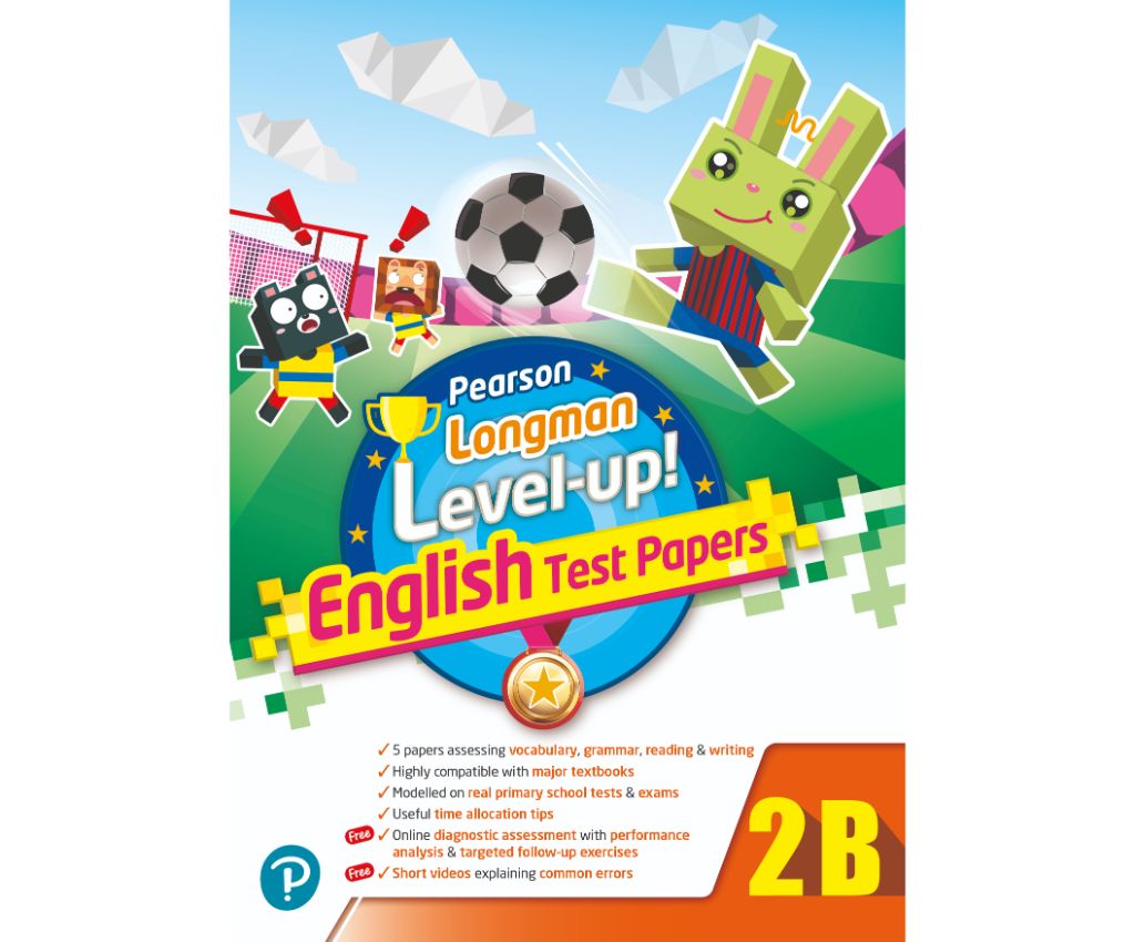 PEARSON LONGMAN ENGLISH LEVEL UP! TEST PAPERS 2B