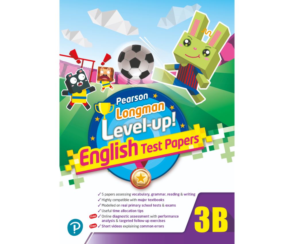 PEARSON LONGMAN ENGLISH LEVEL UP! TEST PAPERS 3B