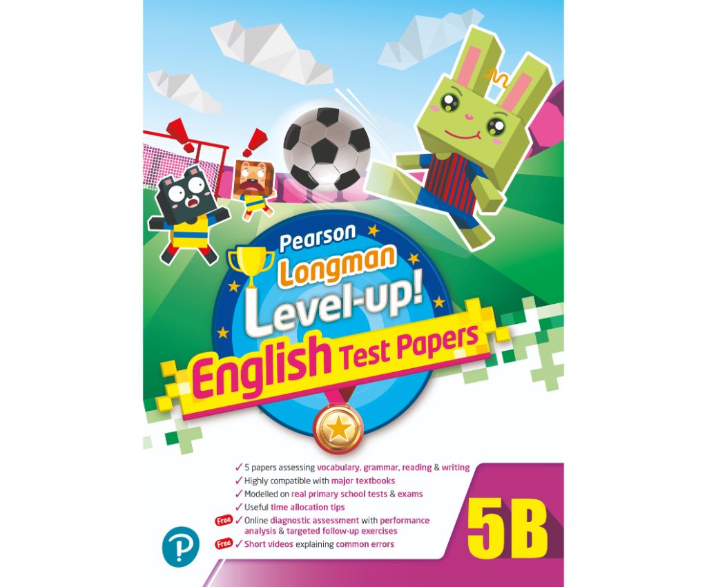 PEARSON LONGMAN ENGLISH LEVEL UP! TEST PAPERS 5B