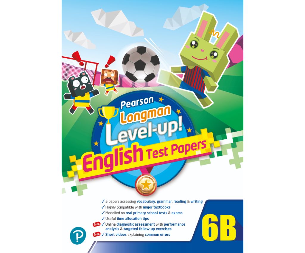 PEARSON LONGMAN ENGLISH LEVEL UP! TEST PAPERS 6B