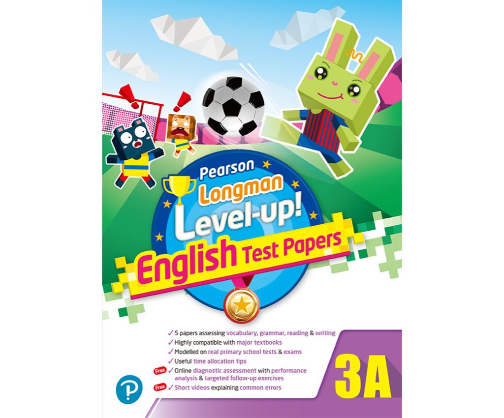 PEARSON LONGMAN LEVEL UP! ENGLISH TEST PAPERS 3A