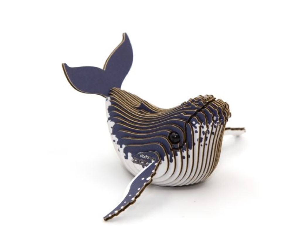 EUGY 3D紙製拼圖 - 座頭鯨 #051