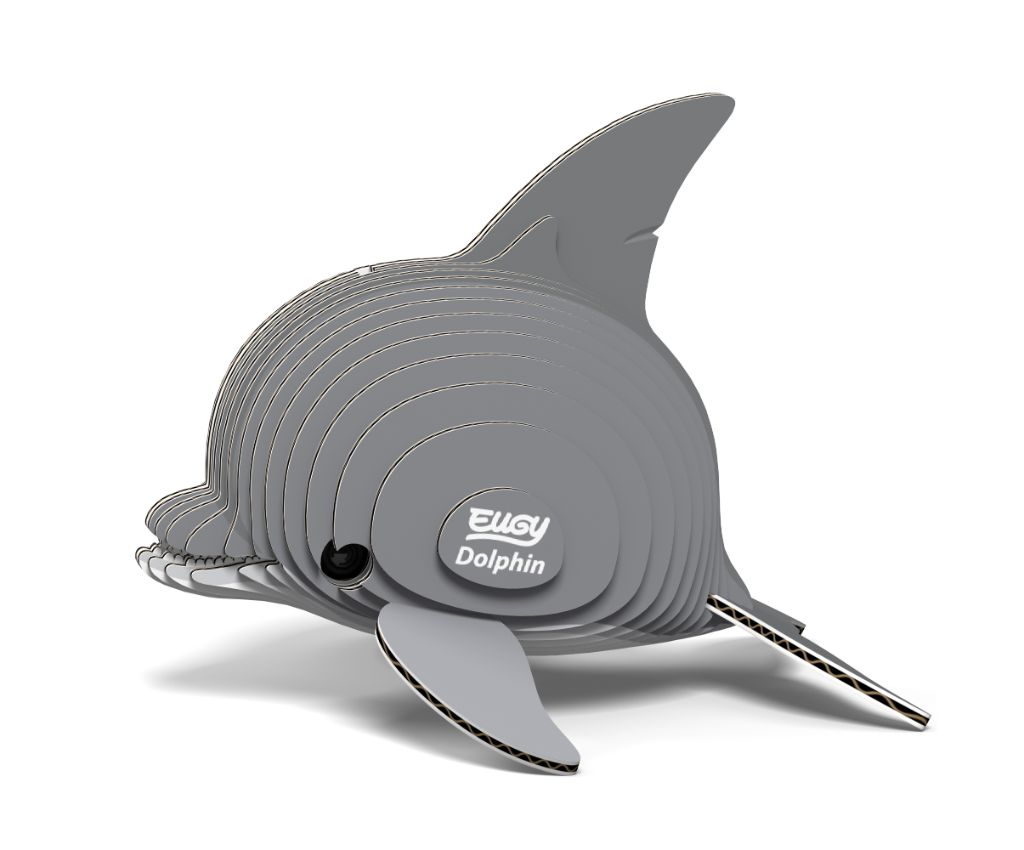 EUGY 3D組合紙製動物 - 海豚 #021