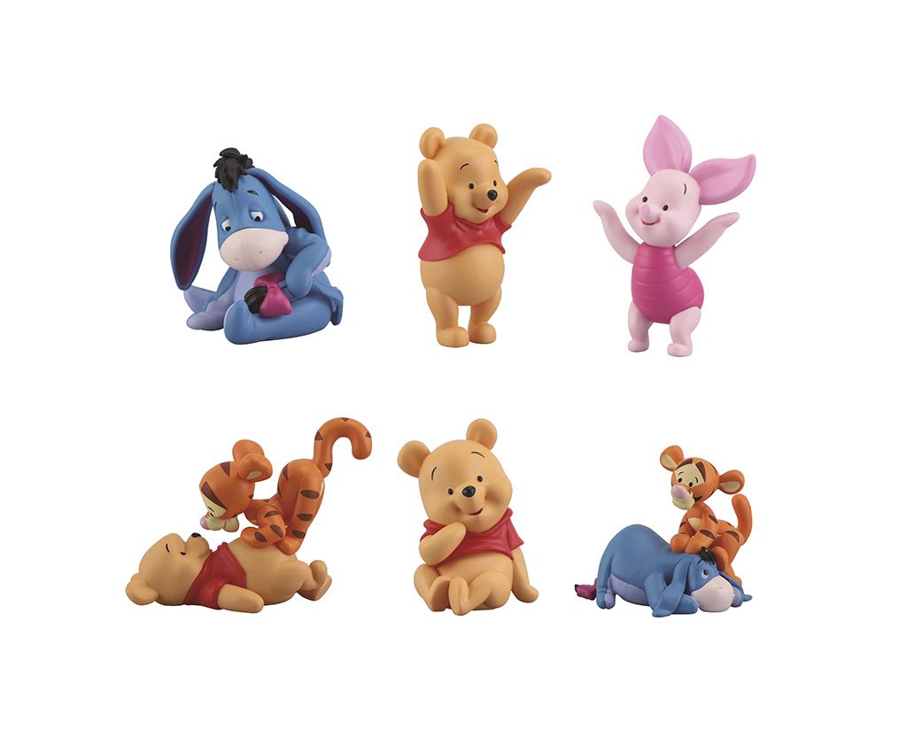 Winnie The Pooh Mini Baby Figure (Full set of 6)