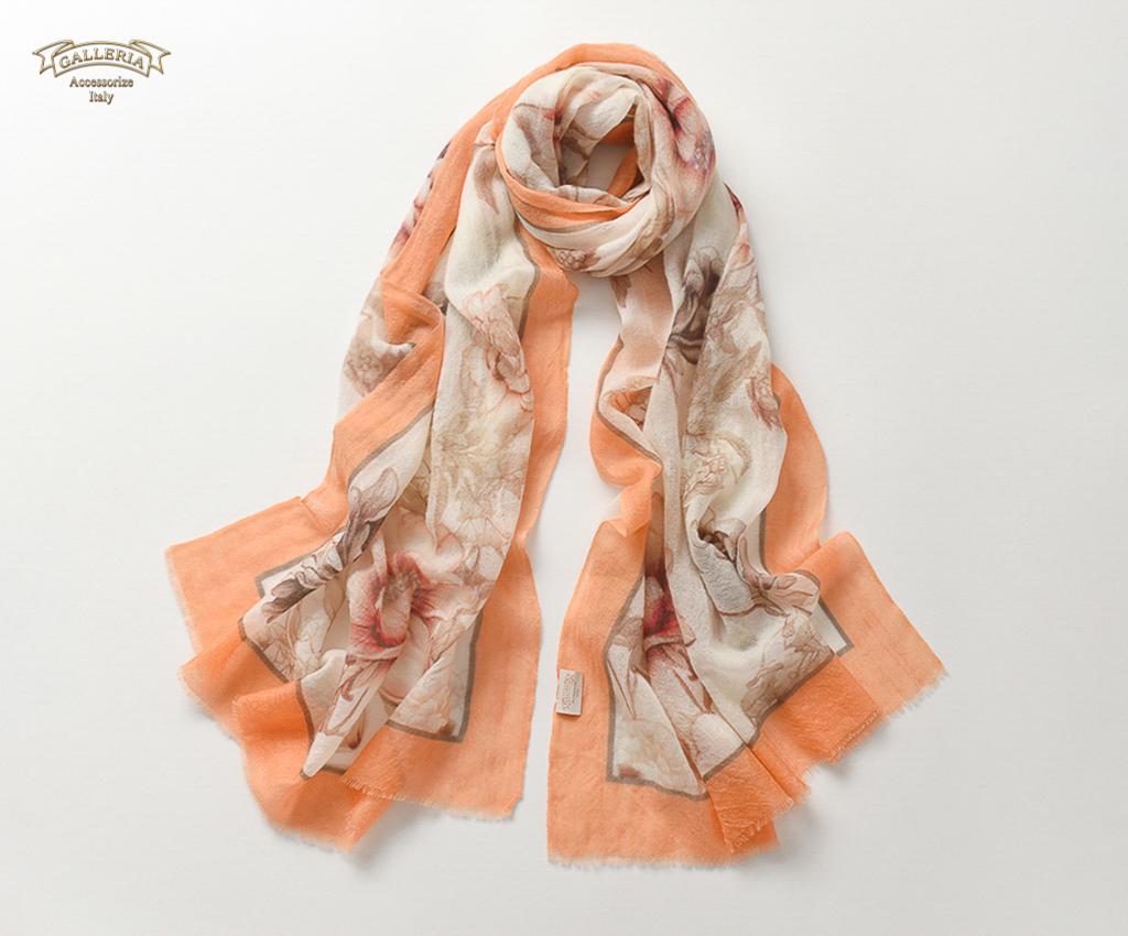 Pure Cashmere Print Scarves