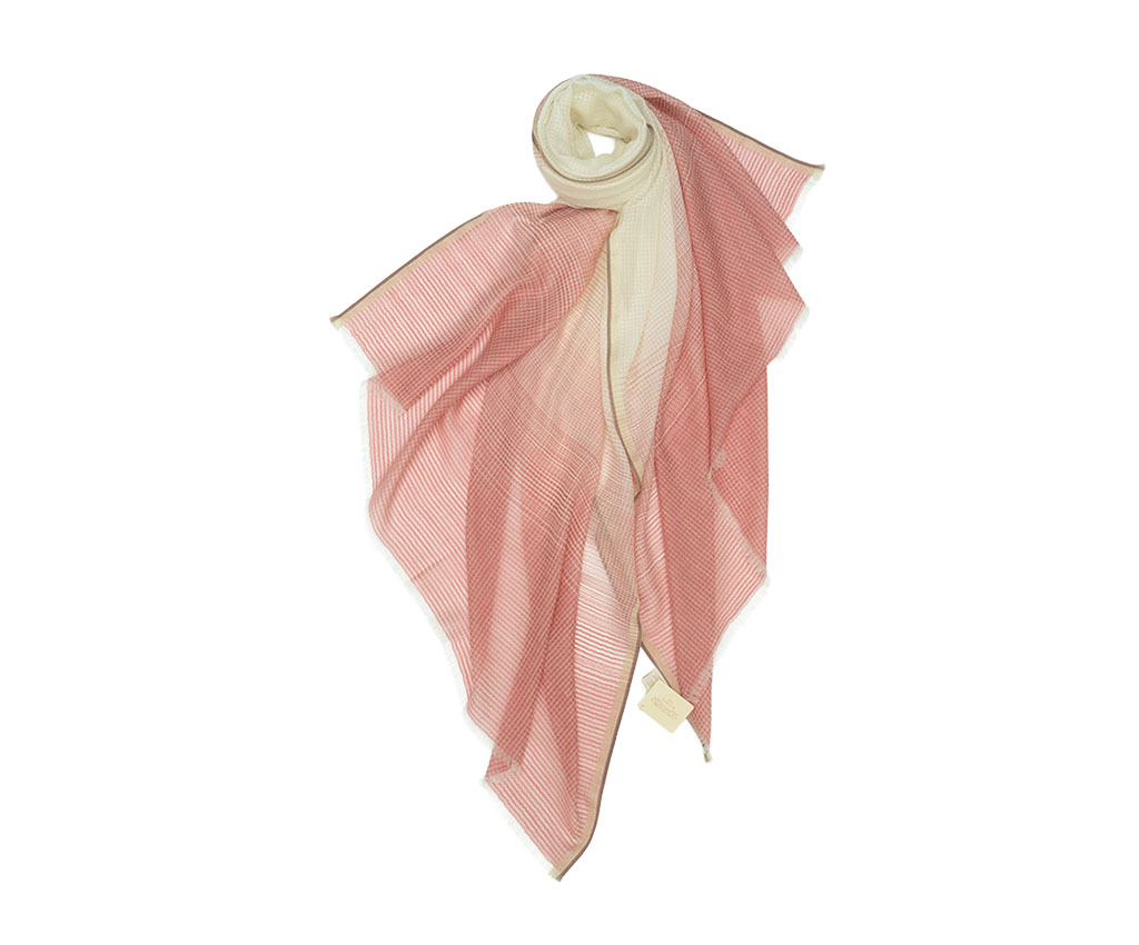 Pure Cashmere Yarn-Dyed Shawl
