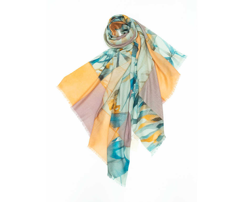 Cashmere Wool Print Scarves