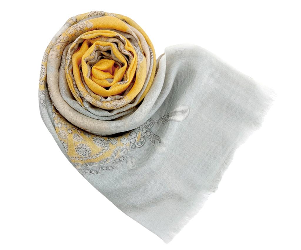 Cashmere Mixed Wool Scarf - Jewellery Printed