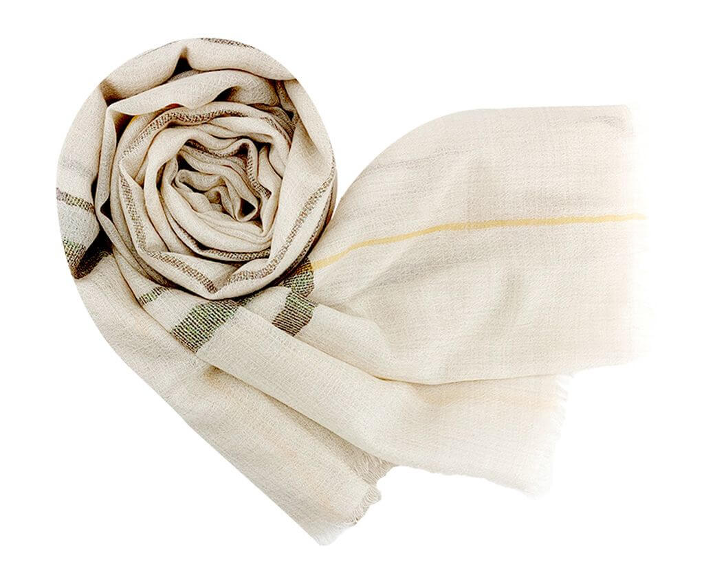 Cashmere Scarf - Lurex-Detail