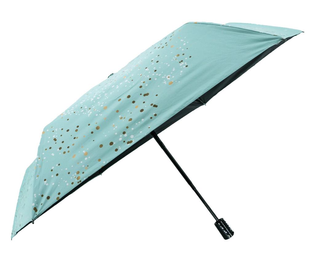 UPF50+ 自動開合晴雨傘 - 彩色圓點