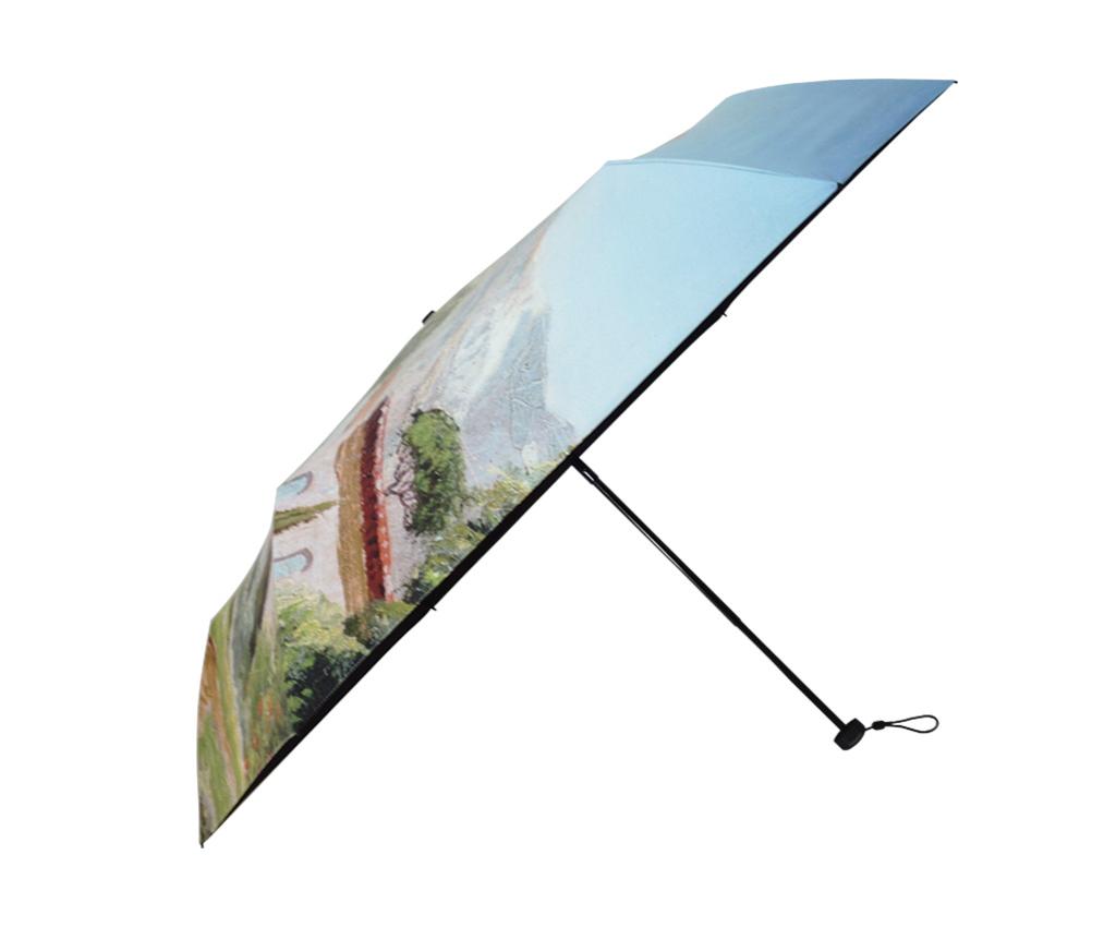 UPF50+ 特大晴雨傘 - 湖邊小屋