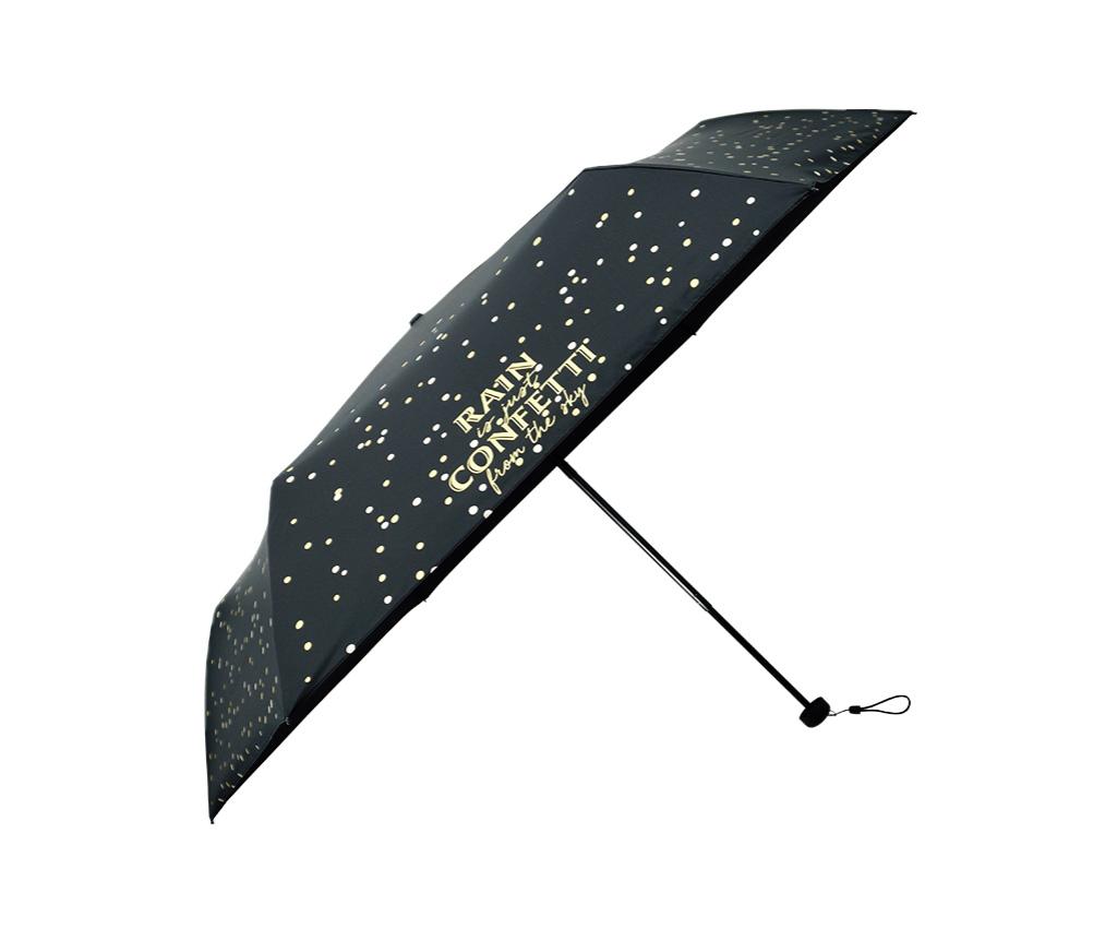 UPF50+ 特大晴雨傘 - 金粉雨