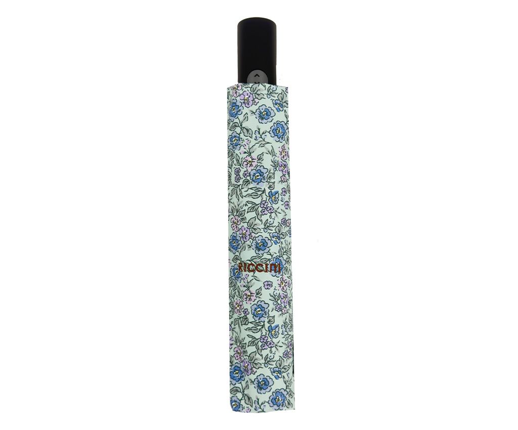 RICCINI UPF50+ Auto Open-Close Umbrella – Mint Garden, Green