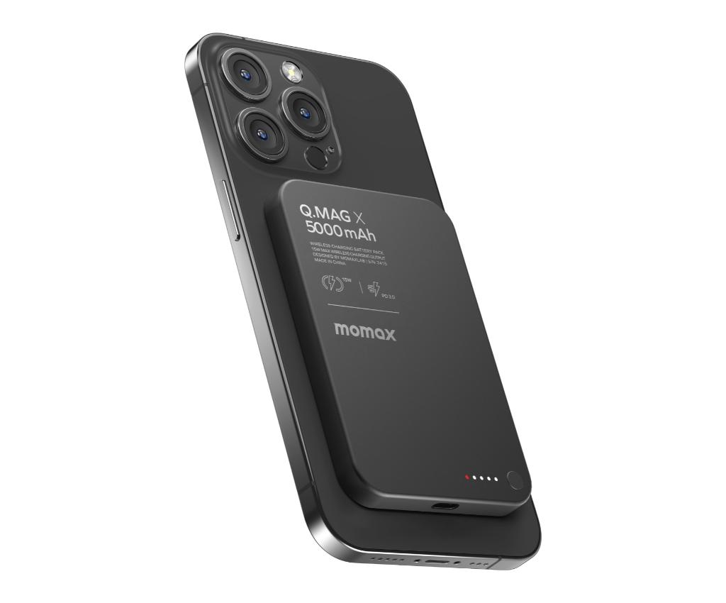 Q.Mag X 5000mAh Magnetic Wireless Battery Pack