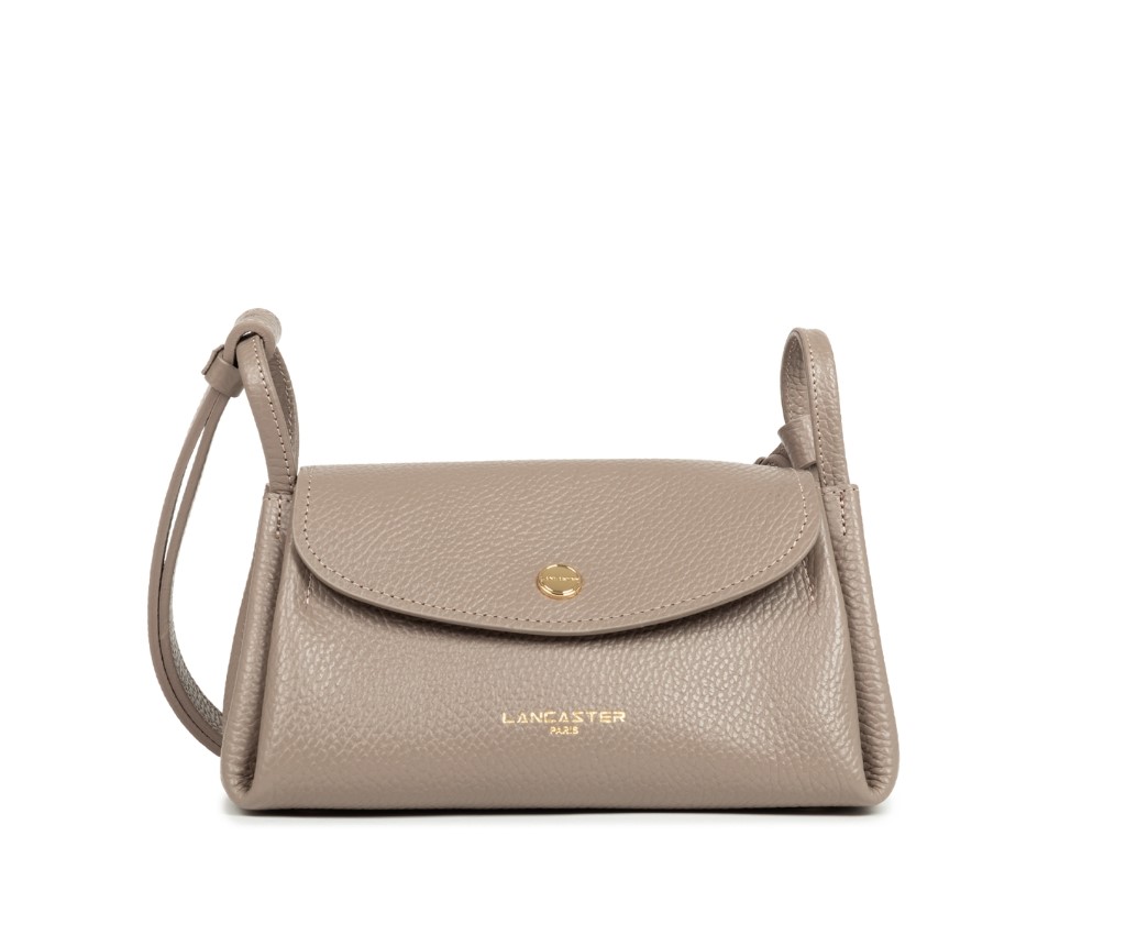 Accordeon Double Small Crossbody Bag (Grey)