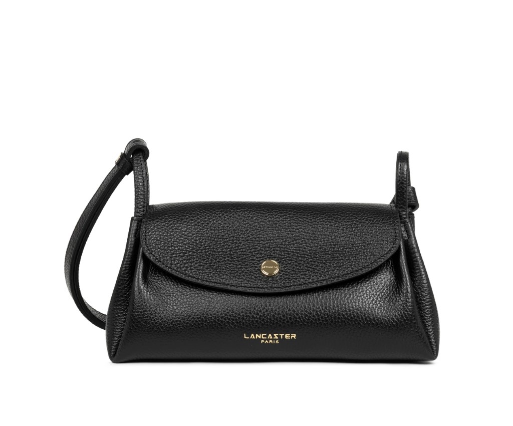 Accordeon Double M Crossbody Bag (Black)
