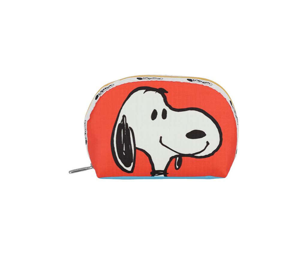 Peanuts 聯乘系列半圓化妝袋 (Snoopy And Pal Dome)