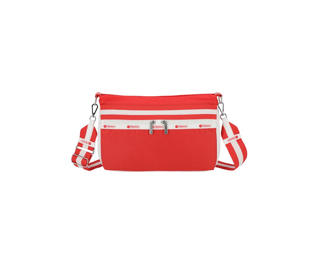 E/W Zipper Bag (Spectator Rouge Red)