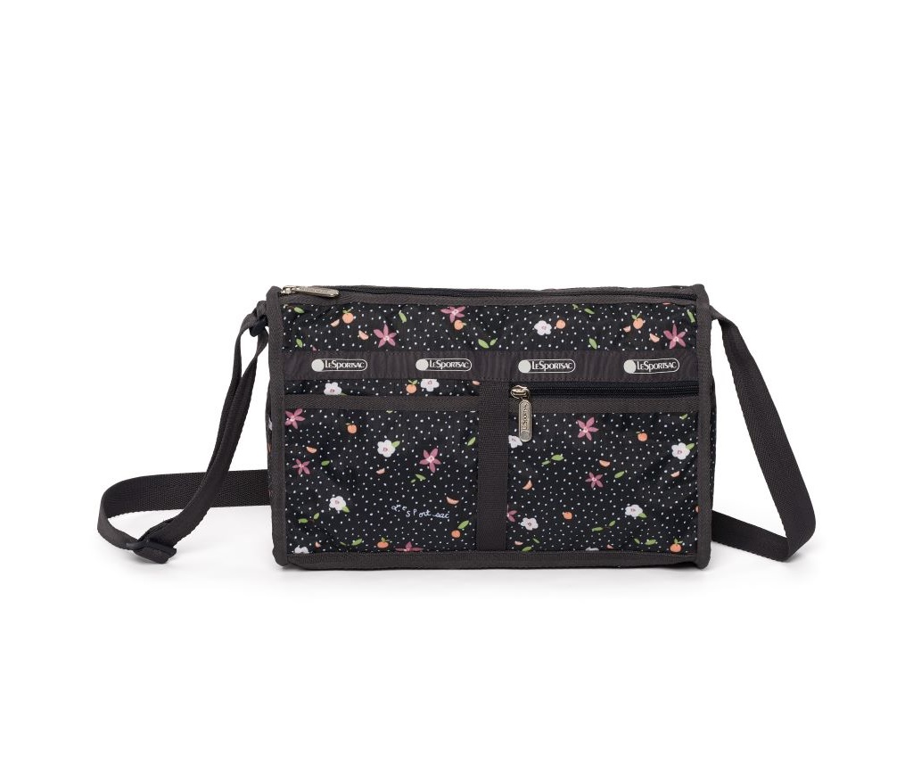 Deluxe Shoulder Satchel (Fruity Petals)