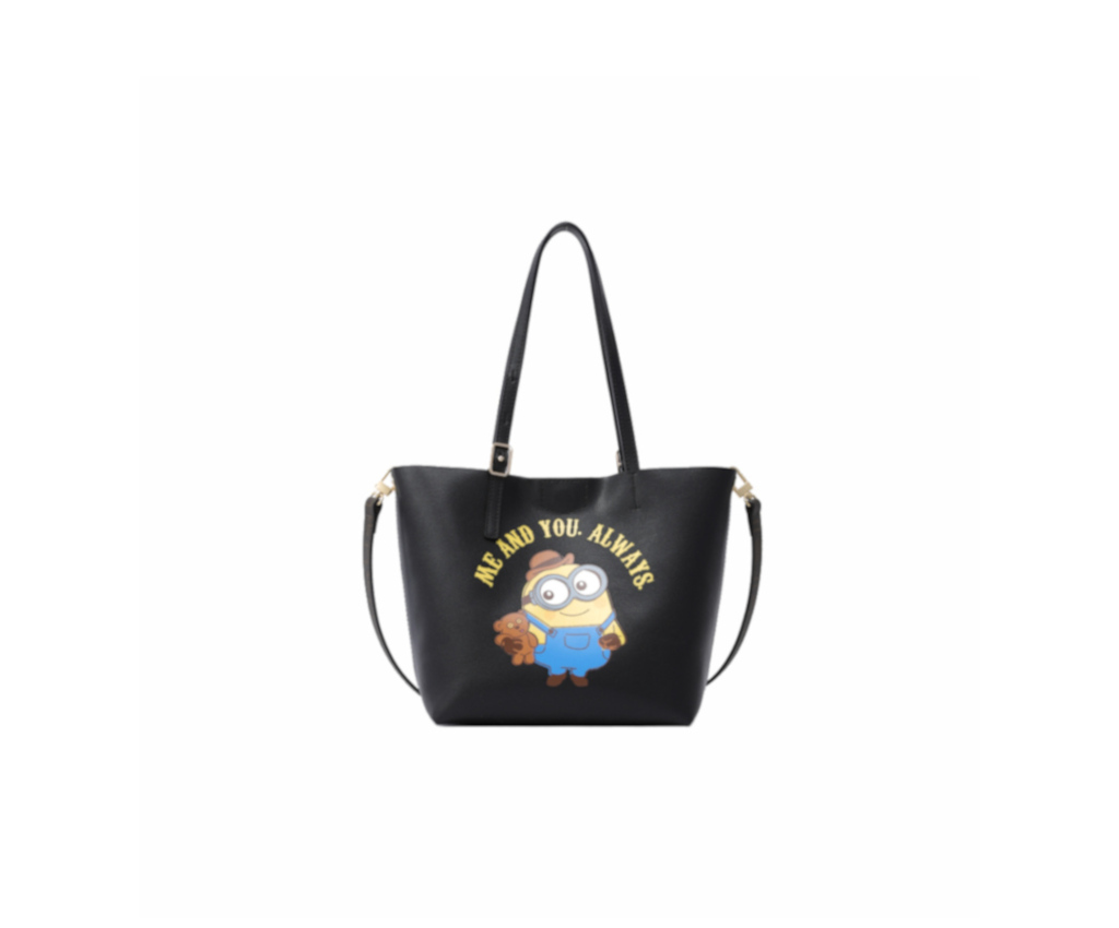 Minions Leather Tote Bag