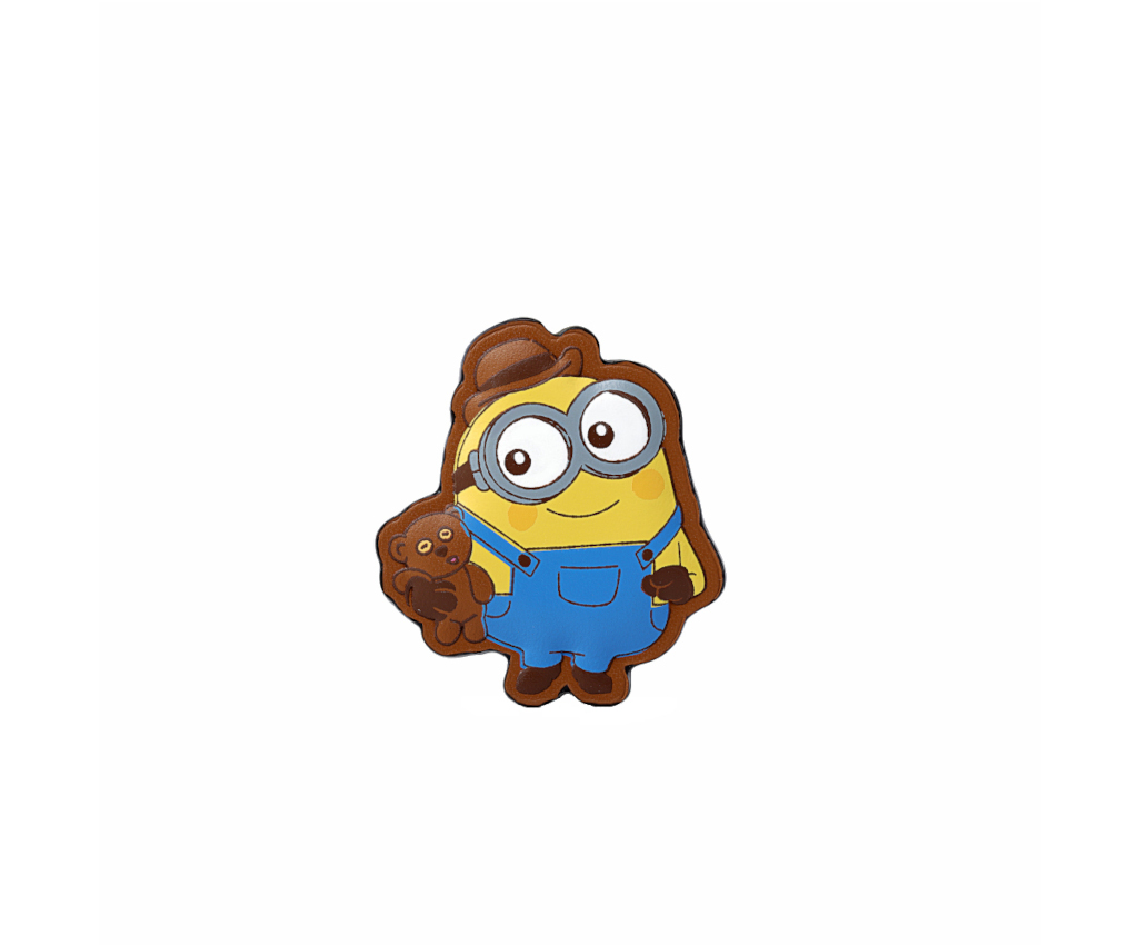 Minions Leather Bag Charm