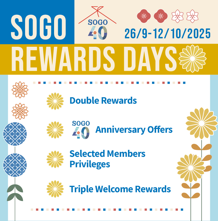2025 SOGO Rewards Days